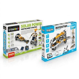 COMBO DEAL: Engino Inventor Mechanics Space Shuttle And Solar Power Discovering STEM (Condition: Brand New)