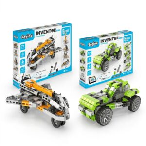 COMBO DEAL: Engino Inventor Mechanics Beach Buggy And Space Shuttle (Condition: Brand New)