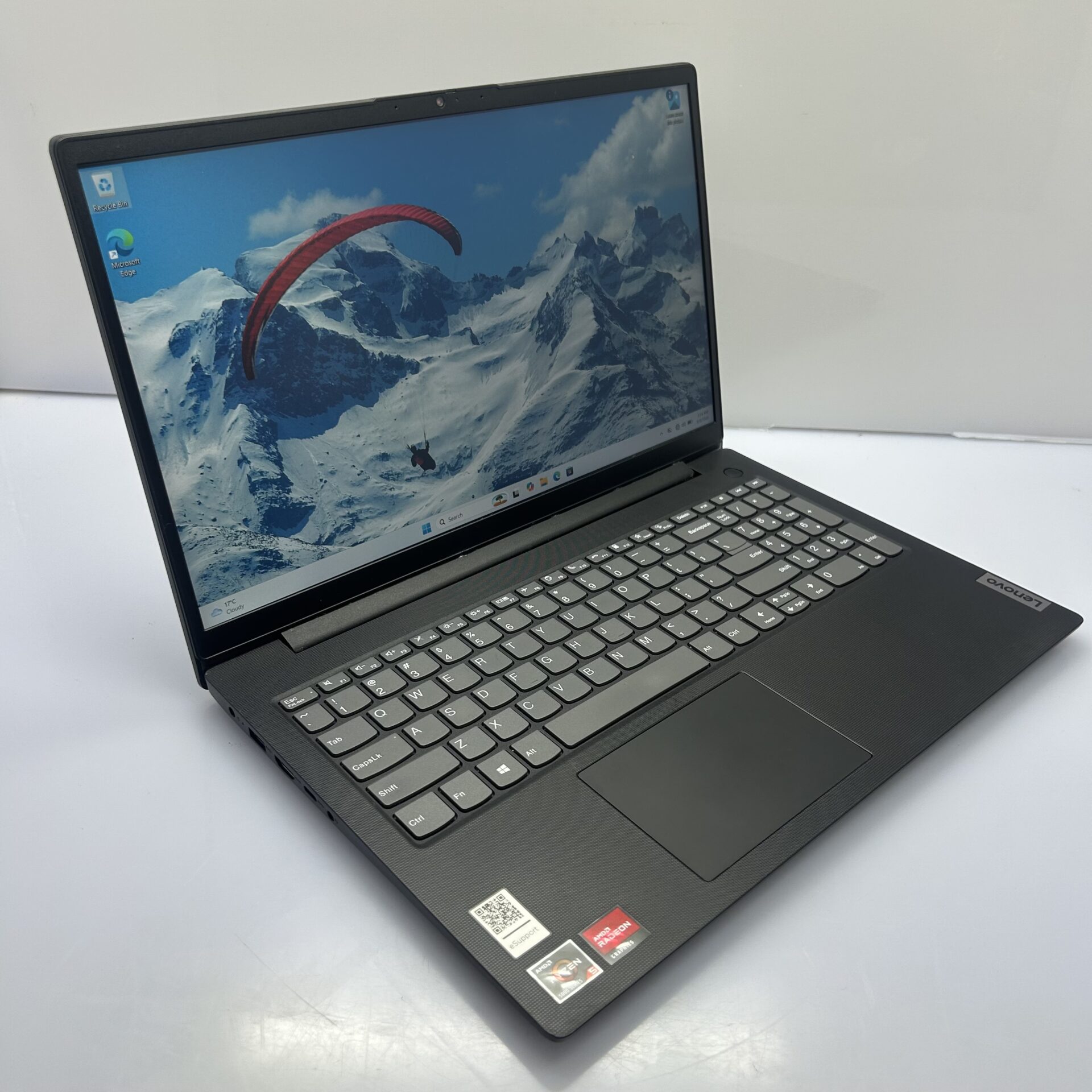 Lenovo V15 G2 ALC "Ryzen 5" 2.10GHz 12GB RAM DDR4 256GB NVMe SSD Black (Condition: Good) - Image 5