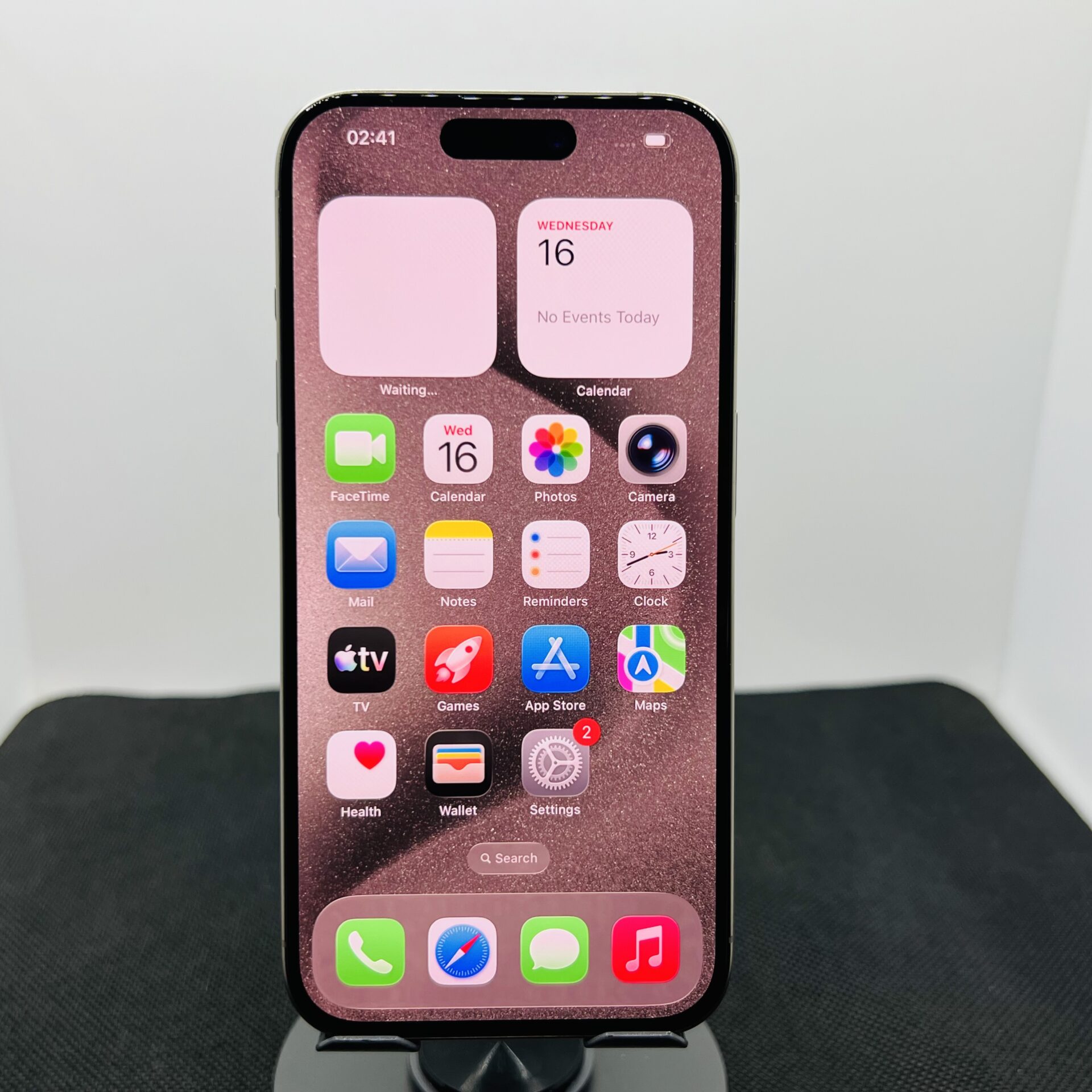 Apple iPhone 15 Pro 256GB Natural Titanium (Condition: Good) - Image 2