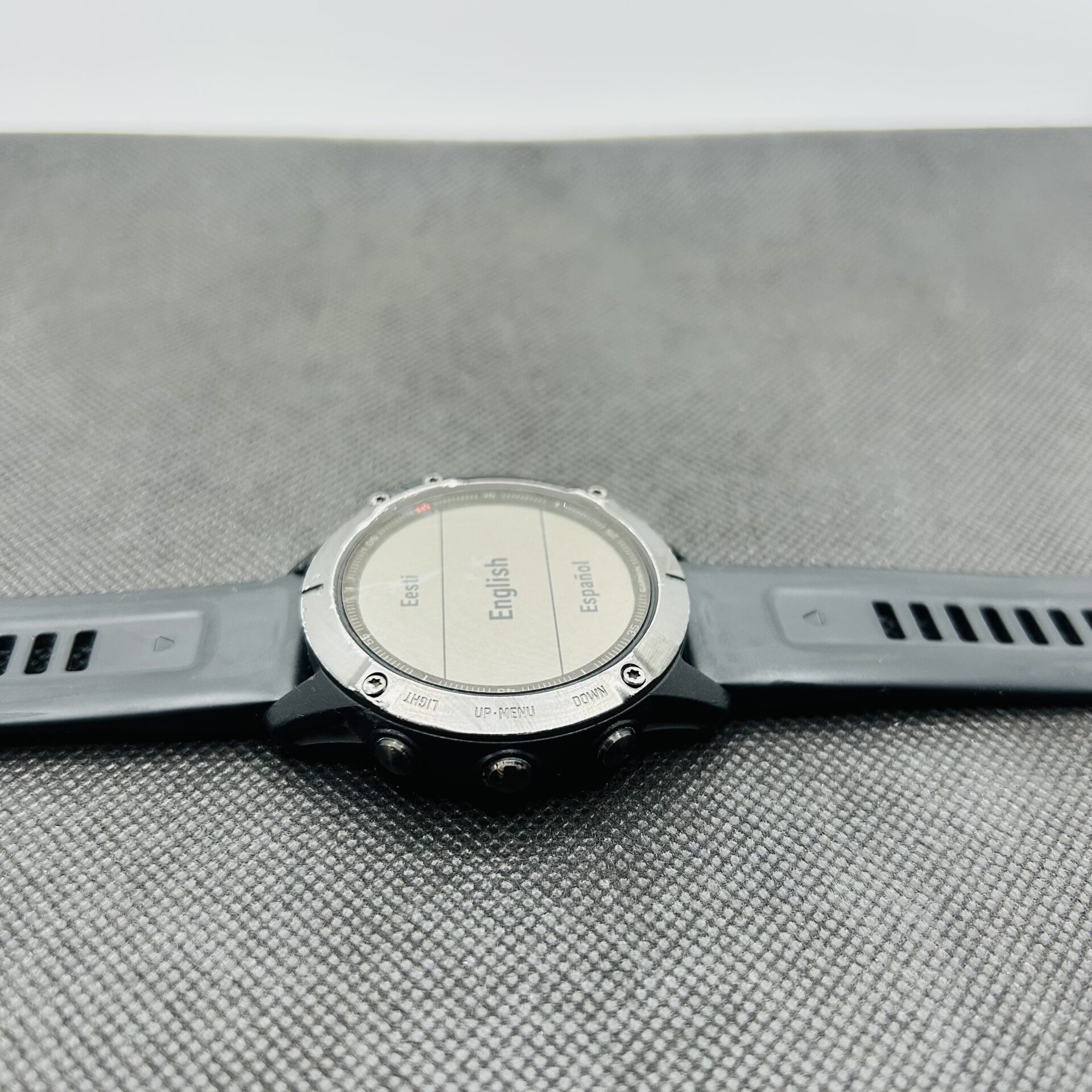 Garmin Fenix 6 Sapphire 47mm Slate Grey with Black Band (Condition: Fair) - Image 5