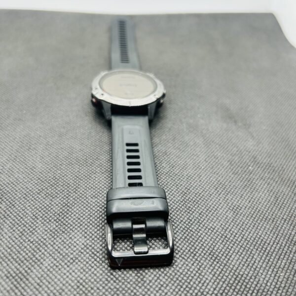 Garmin Fenix 6 Sapphire 47mm Slate Grey with Black Band (Condition: Fair) - Image 6