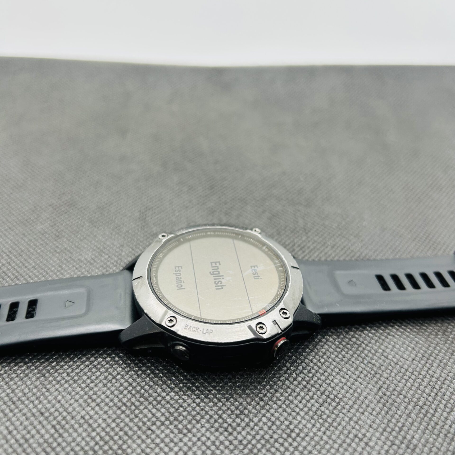 Garmin Fenix 6 Sapphire 47mm Slate Grey with Black Band (Condition: Fair) - Image 8