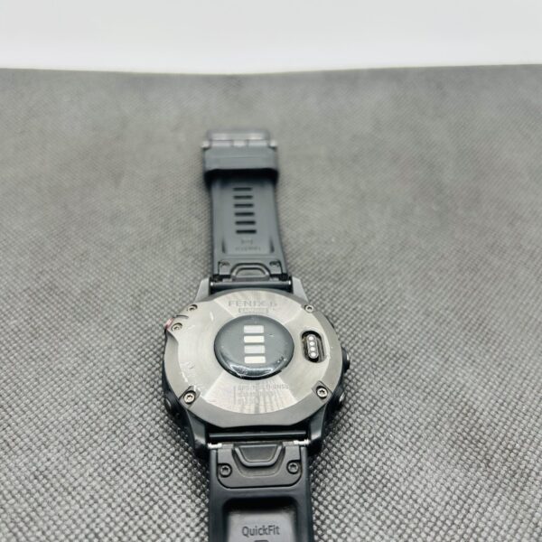 Garmin Fenix 6 Sapphire 47mm Slate Grey with Black Band (Condition: Fair) - Image 10
