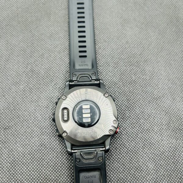 Garmin Fenix 6 Sapphire 47mm Slate Grey with Black Band (Condition: Fair) - Image 16