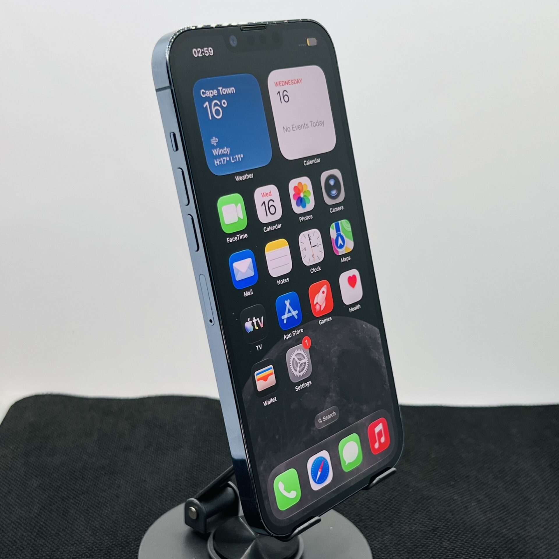 Apple iPhone 13 Pro Max 128GB Sierra Blue (Condition: Good) - Image 3