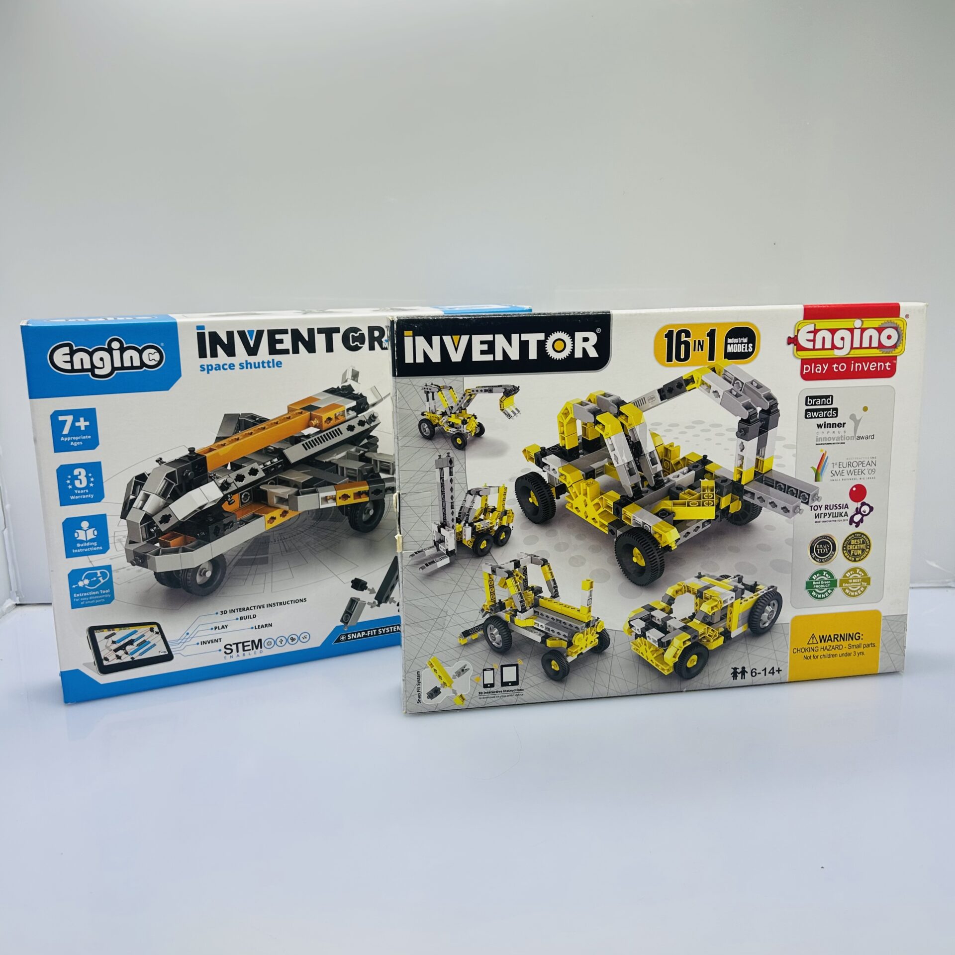 COMBO DEAL: Engino Inventor 16-in-1 Industrial Models + Engino Inventor Mechanics Space Shuttle (Condition: Brand-New) - Image 2