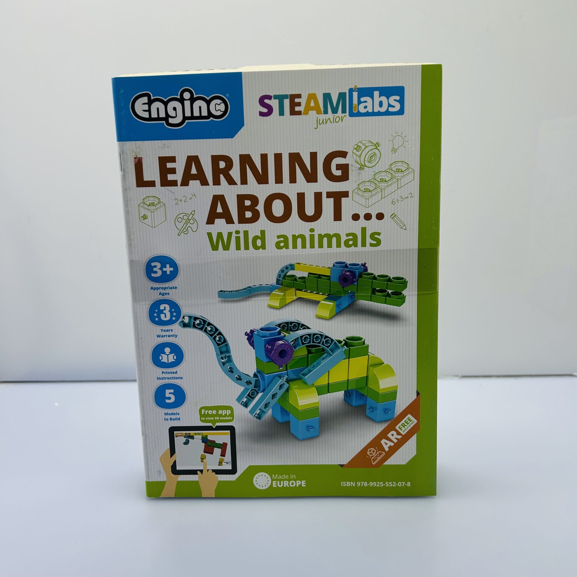 COMBO DEAL: Engino Steam Labs Junior Learning About Aircrafts + Engino Steam Labs Junior Learning About Vehicles + Engino Steam Labs Junior Learning About Wild Animals + Engino Steam Labs Junior Learning About Sea Adventures (Condition: Brand-New) - Image 5