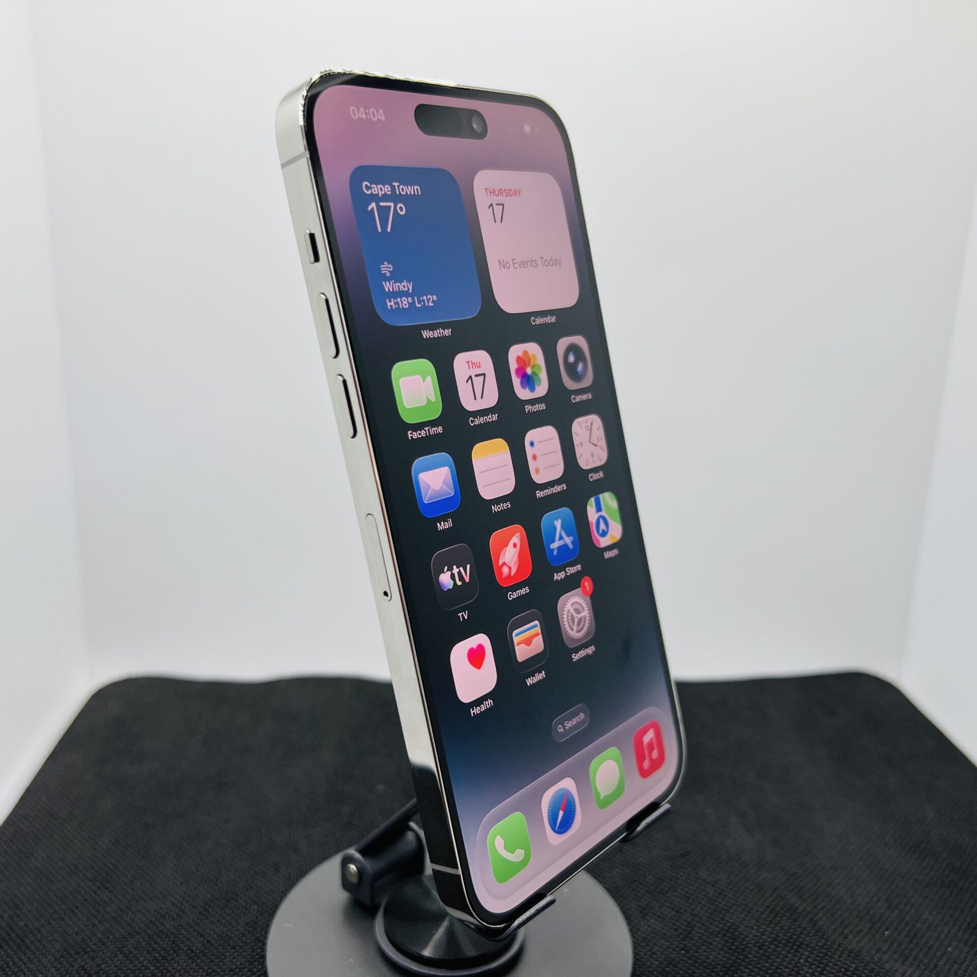 Apple iPhone 14 Pro Max 128GB Silver (Condition: Good) - Image 3