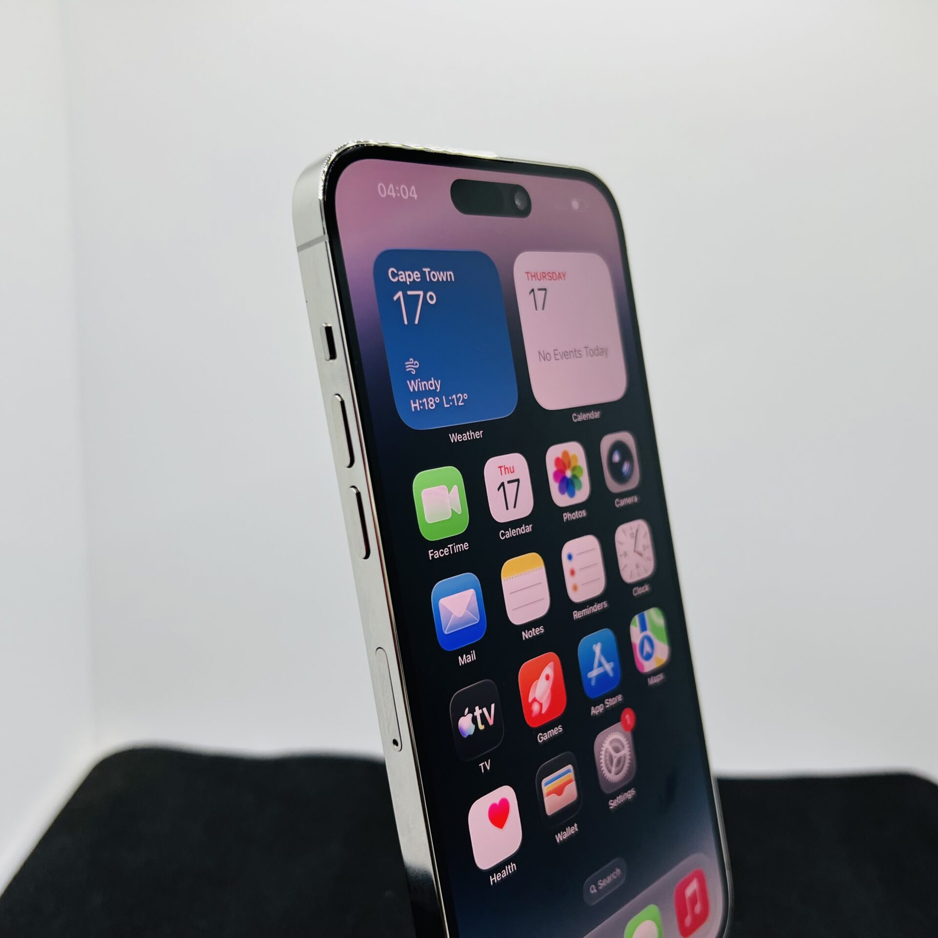 Apple iPhone 14 Pro Max 128GB Silver (Condition: Good) - Image 4