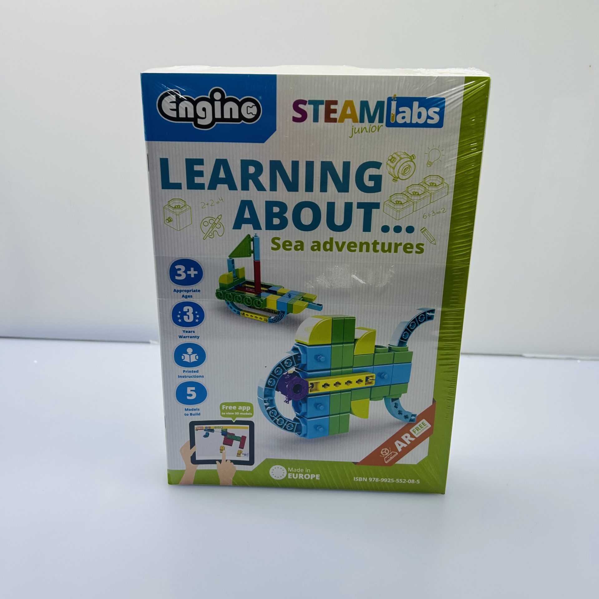 COMBO DEAL: Engino Steam Labs Junior Learning About Aircrafts + Engino Steam Labs Junior Learning About Vehicles + Engino Steam Labs Junior Learning About Wild Animals + Engino Steam Labs Junior Learning About Sea Adventures (Condition: Brand-New) - Image 7