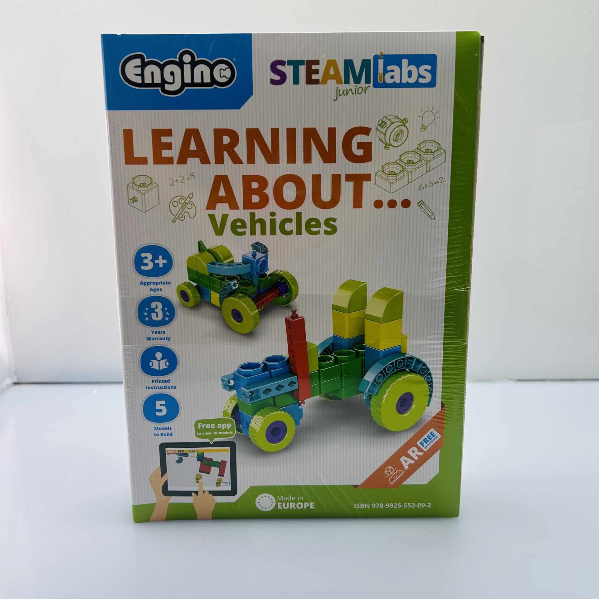 COMBO DEAL: Engino Steam Labs Junior Learning About Aircrafts + Engino Steam Labs Junior Learning About Vehicles + Engino Steam Labs Junior Learning About Wild Animals + Engino Steam Labs Junior Learning About Sea Adventures (Condition: Brand-New) - Image 4