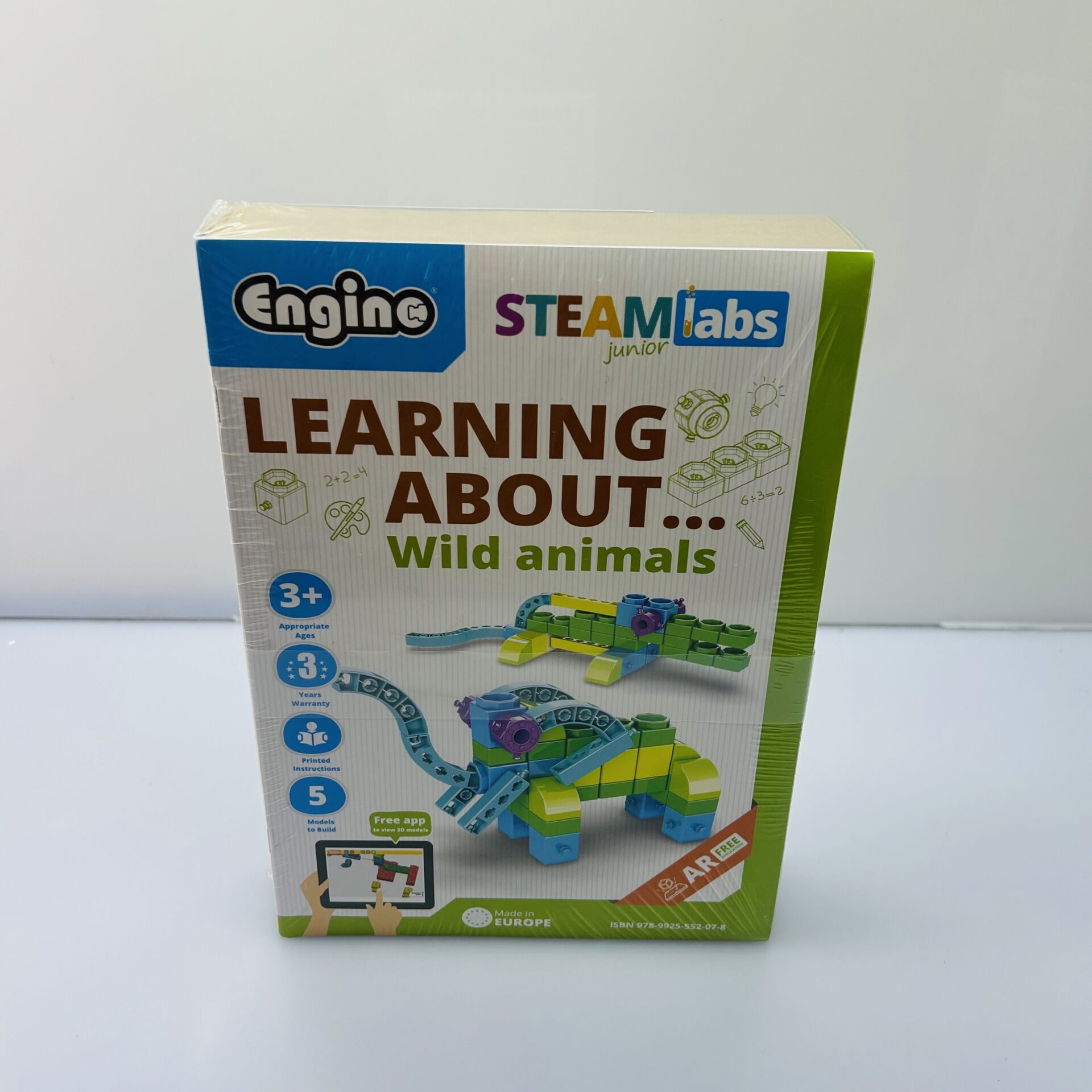 COMBO DEAL: Engino Steam Labs Junior Learning About Aircrafts + Engino Steam Labs Junior Learning About Vehicles + Engino Steam Labs Junior Learning About Wild Animals + Engino Steam Labs Junior Learning About Sea Adventures (Condition: Brand-New) - Image 8
