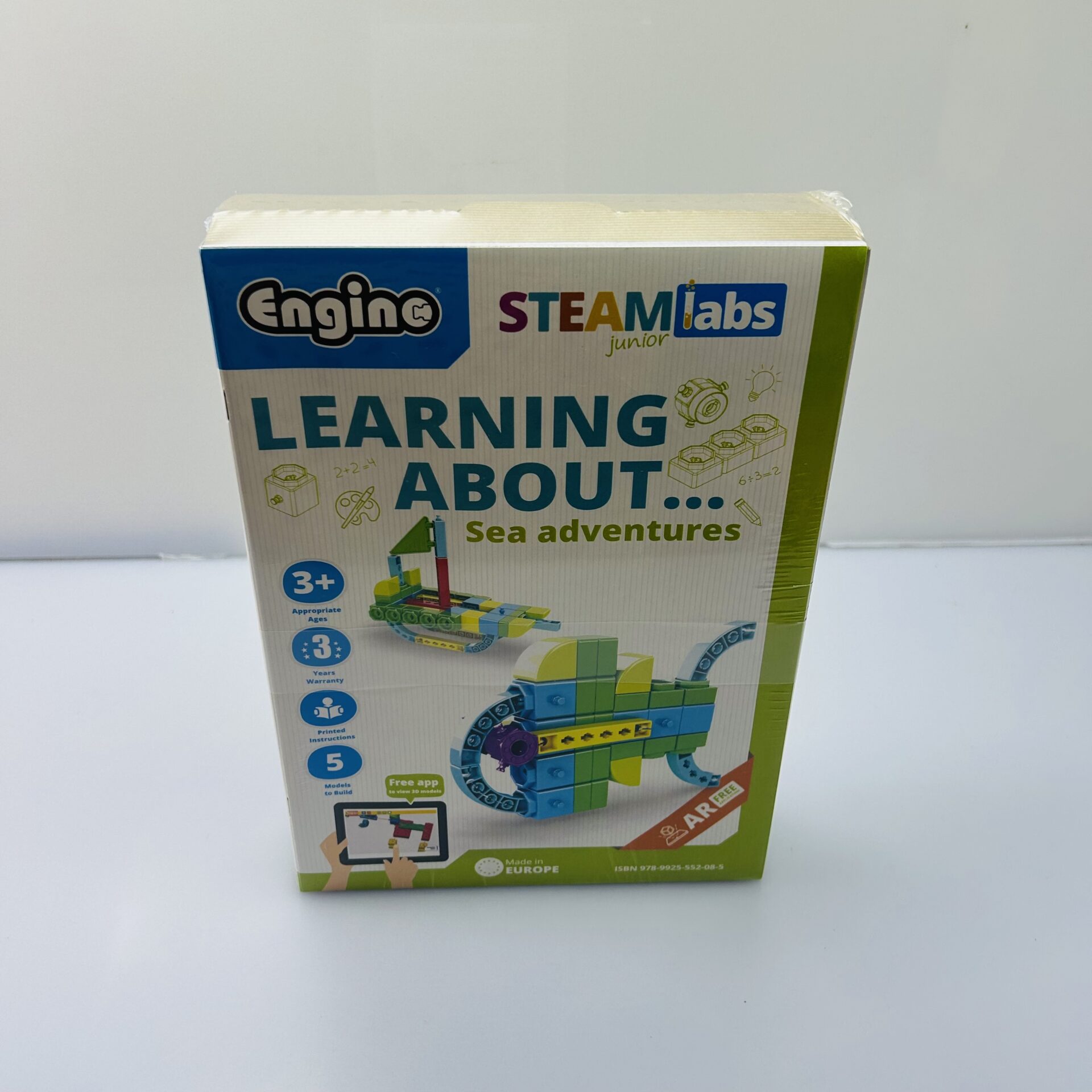 COMBO DEAL: Engino Steam Labs Junior Learning About Aircrafts + Engino Steam Labs Junior Learning About Vehicles + Engino Steam Labs Junior Learning About Wild Animals + Engino Steam Labs Junior Learning About Sea Adventures (Condition: Brand-New) - Image 10