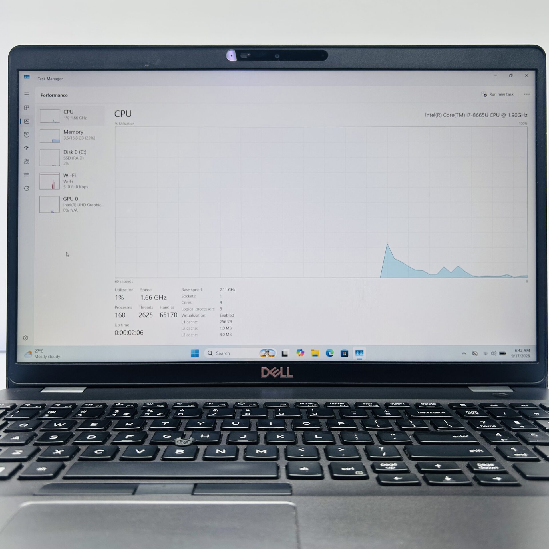 Dell Latitude 5500 "Core i7" 1.90GHz 16GB RAM 512GB SSD Black (Condition: Good) - Image 6