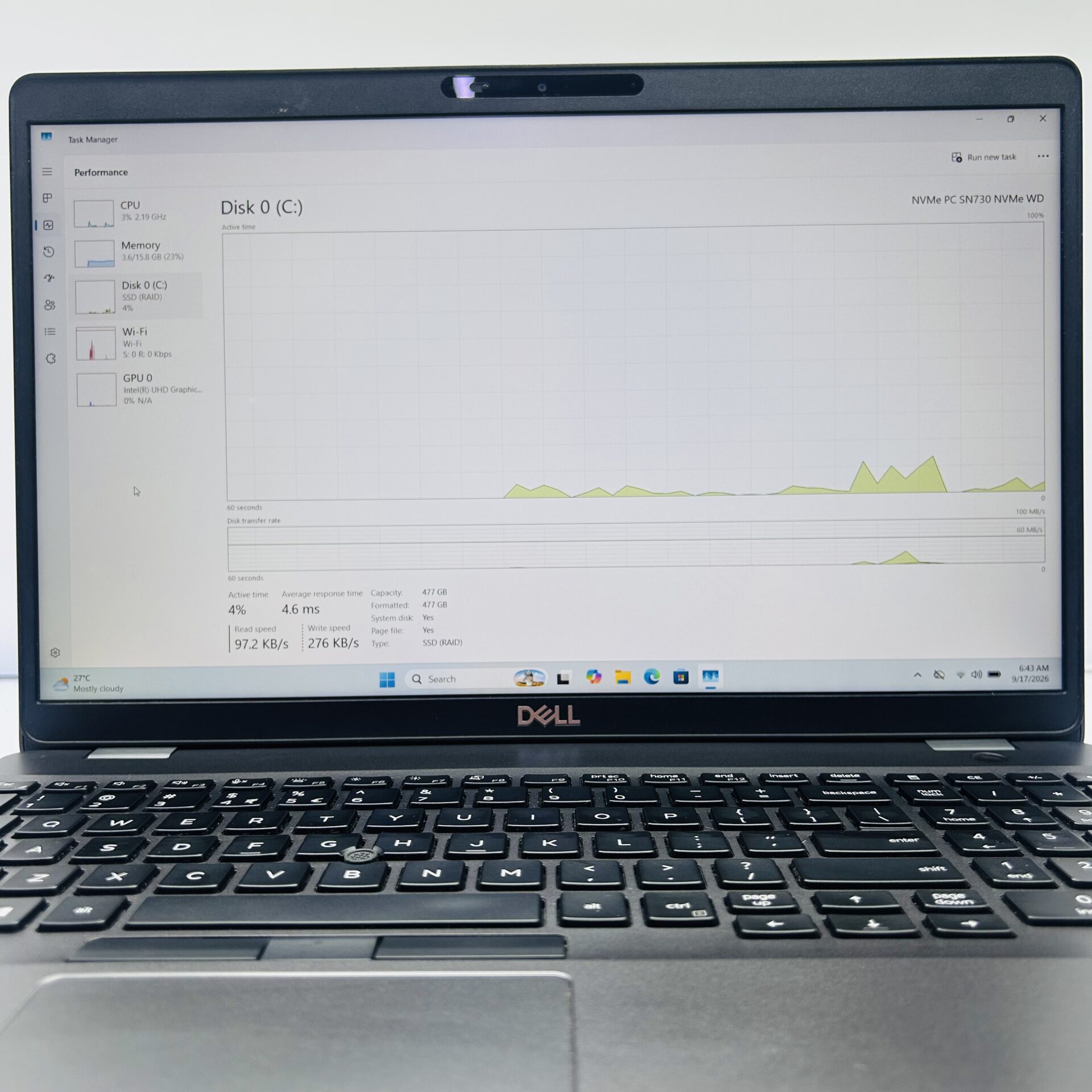 Dell Latitude 5500 "Core i7" 1.90GHz 16GB RAM 512GB SSD Black (Condition: Good) - Image 8