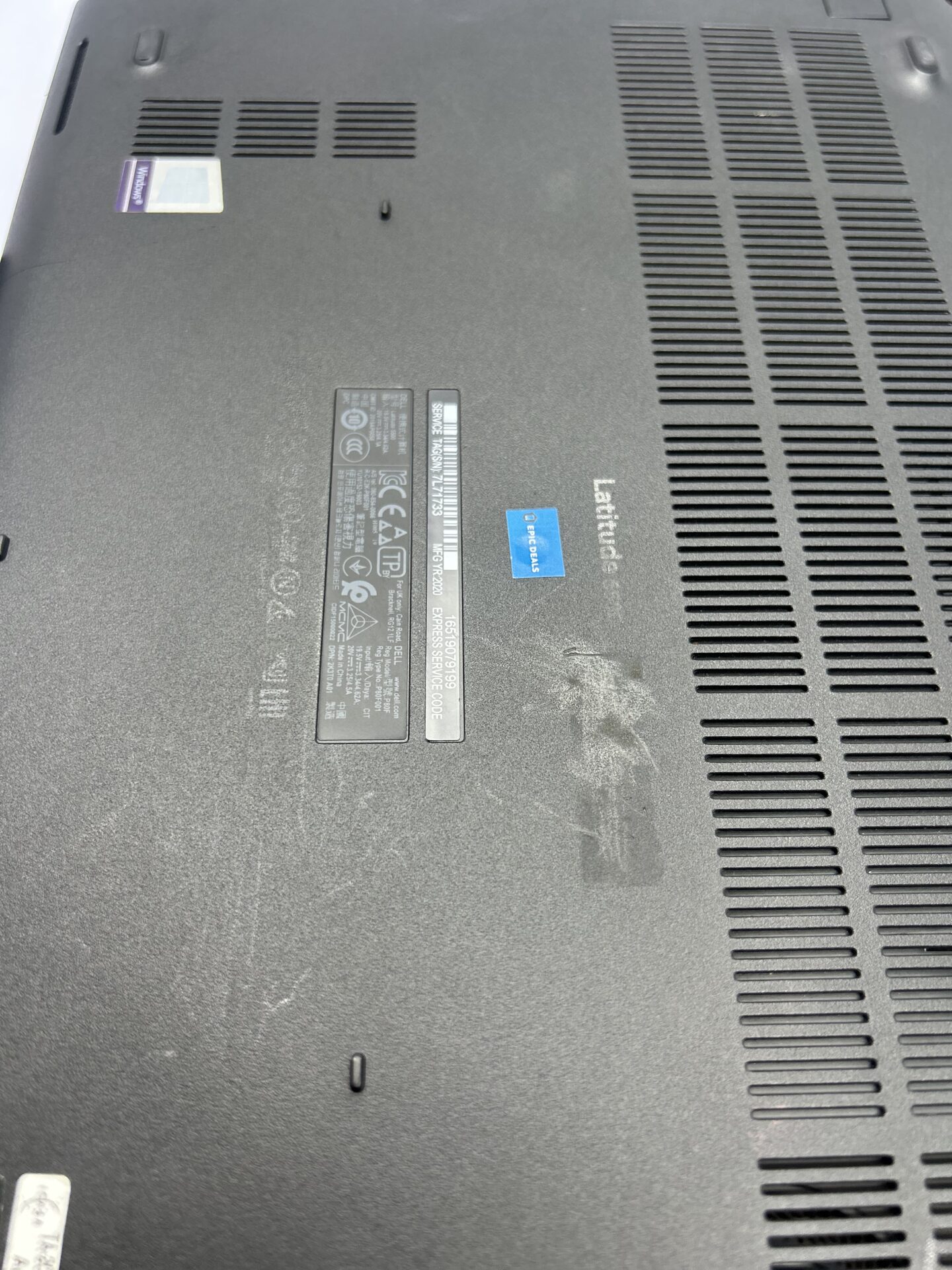 Dell Latitude 5500 "Core i7" 1.90GHz 16GB RAM 512GB SSD Black (Condition: Good) - Image 18