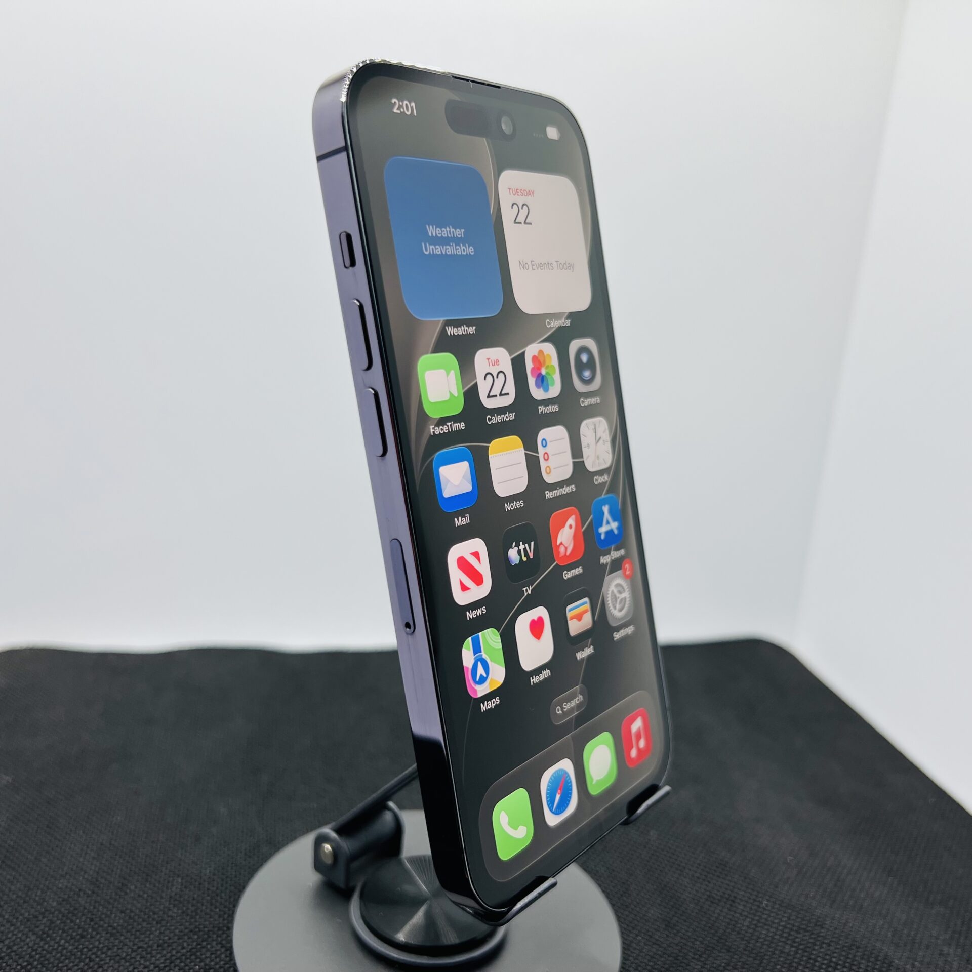 Apple iPhone 14 Pro 512GB Deep Purple - Face ID Not Working (Condition: Good) - Image 3