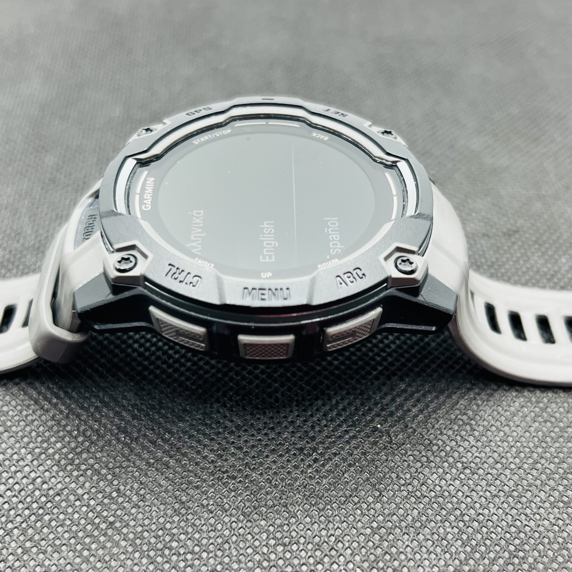 Garmin Instinct 3 50mm Black With Charcoal Silicone Band (Condition: Pristine) - Image 2