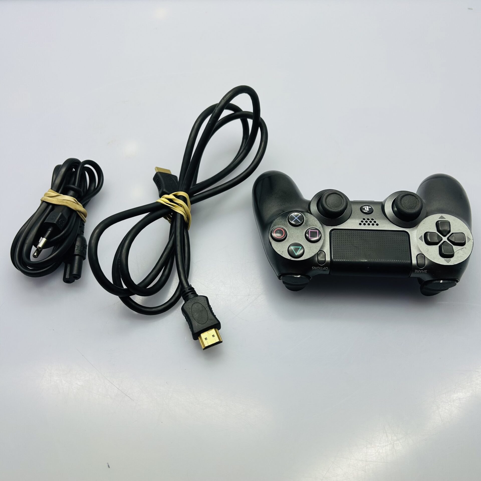 Sony PlayStation 4 1TB Black + Power Cable + HDMI Cable + 1x Controller - Slow Disc Drive (Condition: Good) - Image 11