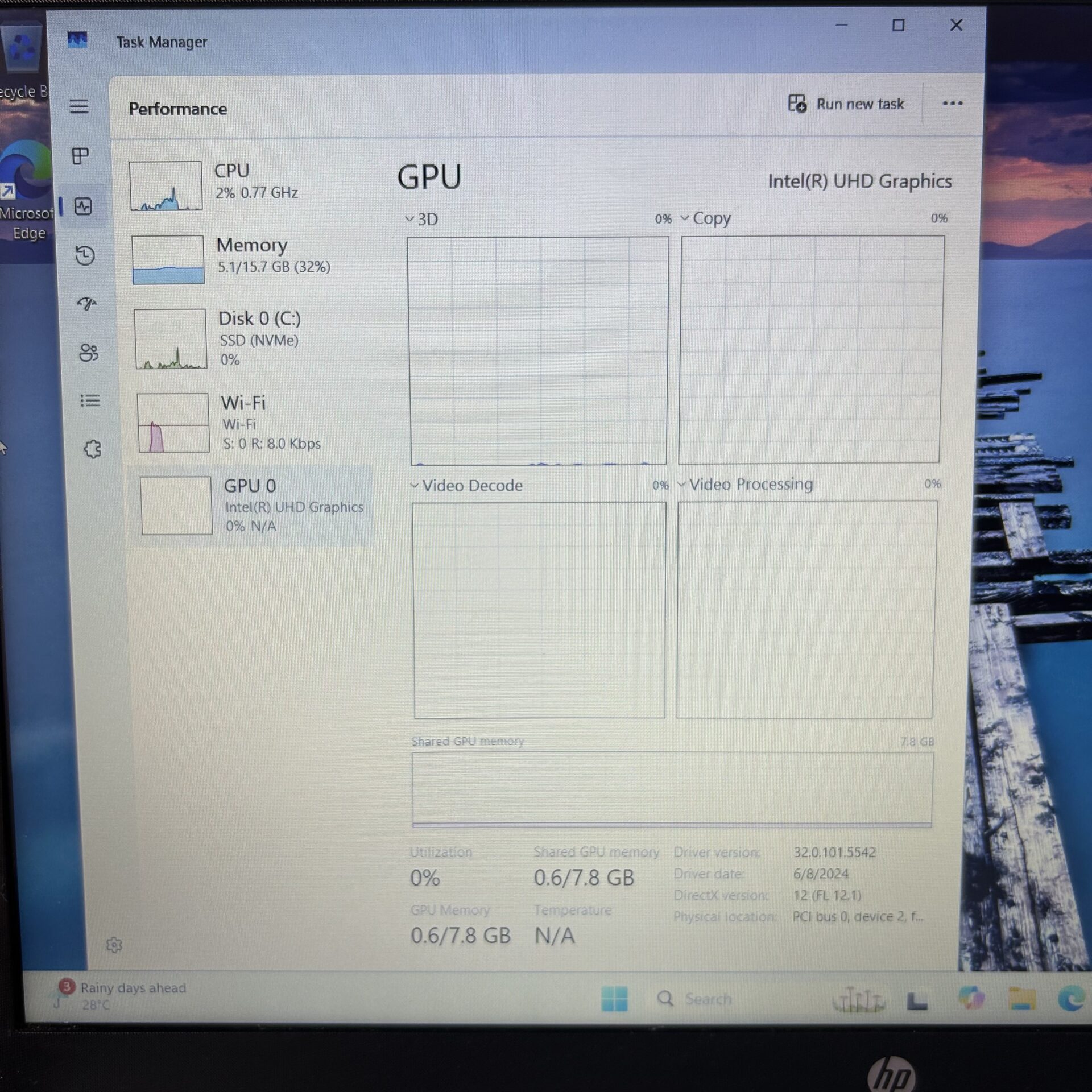 HP 15s-fq5023ni 12th Gen "Core i3" 1.20 GHz 16GB RAM 256GB SSD Natural Silver (Condition: Good) - Image 14