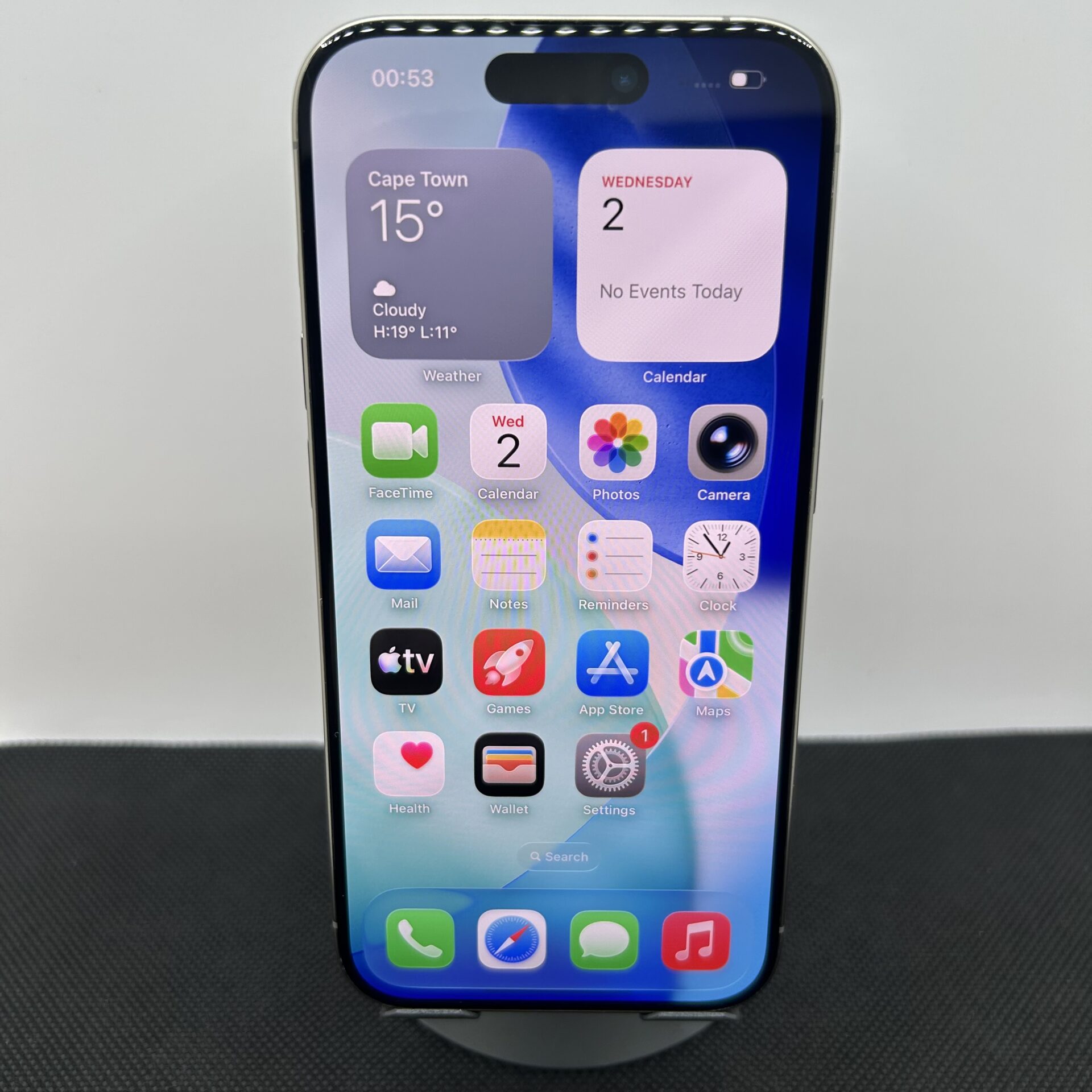 Apple iPhone 15 Pro 256GB Natural Titanium (Condition: Good) - Image 2