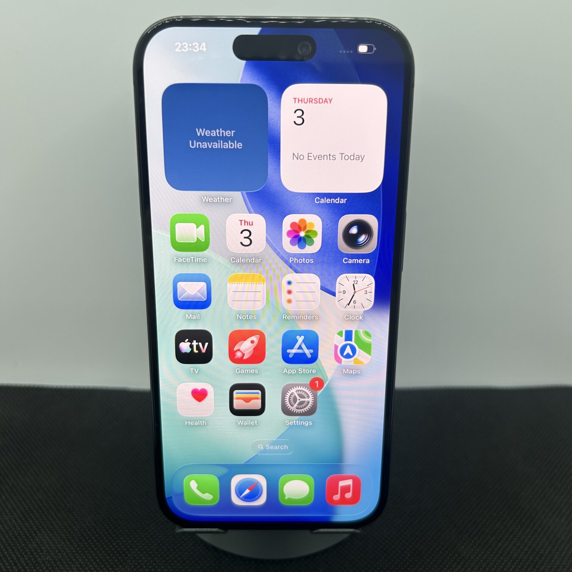 Apple iPhone 15 Pro 128GB Black Titanium – No NFC (Tap To Pay) (Condition: Good) - Image 2