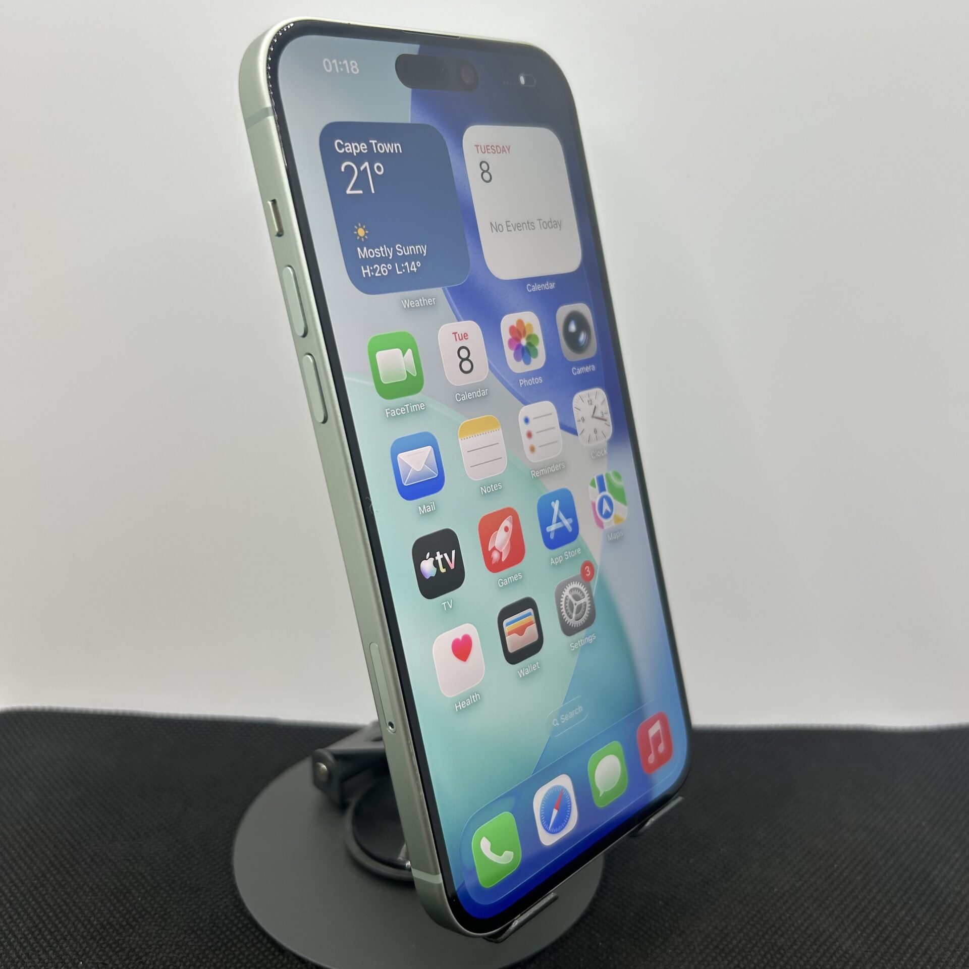 Apple iPhone 15 Plus 128GB Green - Face ID Not Working (Condition: Good) - Image 3