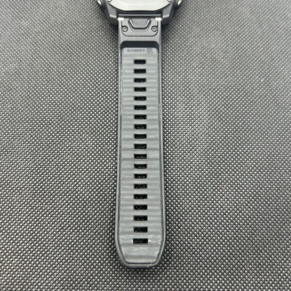Garmin Fenix E Slate Grey Steel with Black Silicone Band (Condition: Good) - Image 11