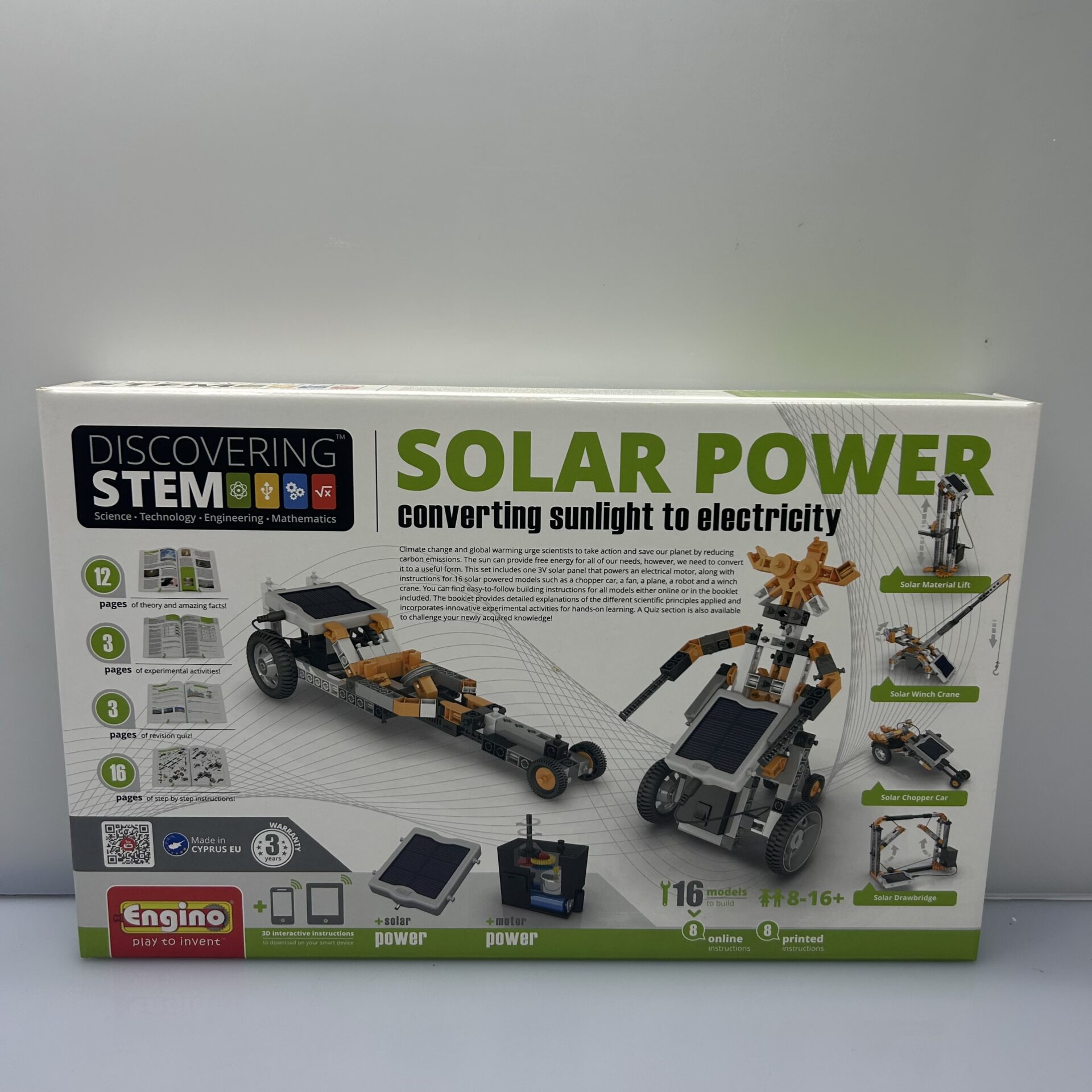 Engino Solar Power Discovering STEM Set (Condition: Brand New) - Image 2