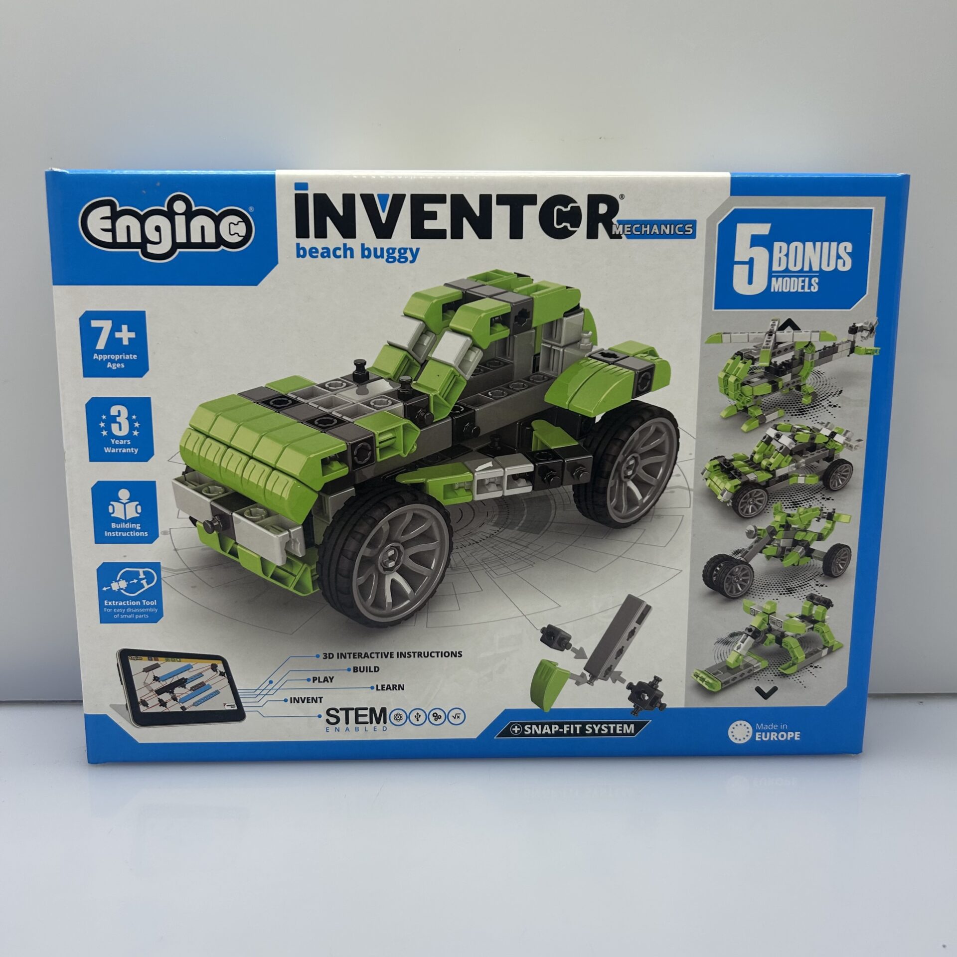 COMBO DEAL: Engino Inventor Mechanics Beach Buggy And Space Shuttle (Condition: Brand New) - Image 3