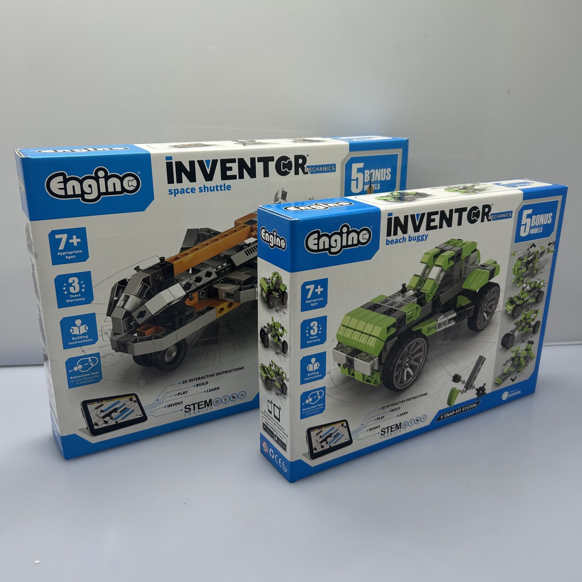 COMBO DEAL: Engino Inventor Mechanics Beach Buggy And Space Shuttle (Condition: Brand New) - Image 2