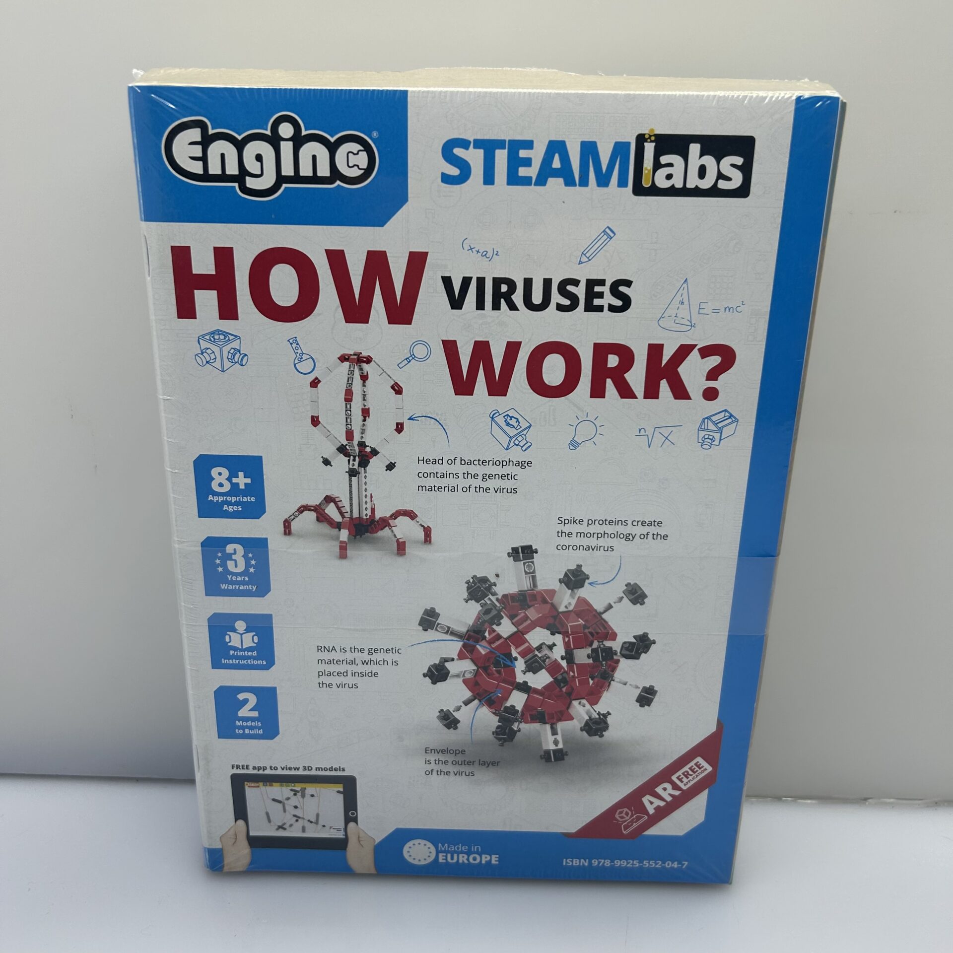 COMBO DEAL: Engino STEAM Labs Junior - Sea Adventures, Vehicles, Wild Animals, How Viruses Work (Condition: Brand New) - Image 3
