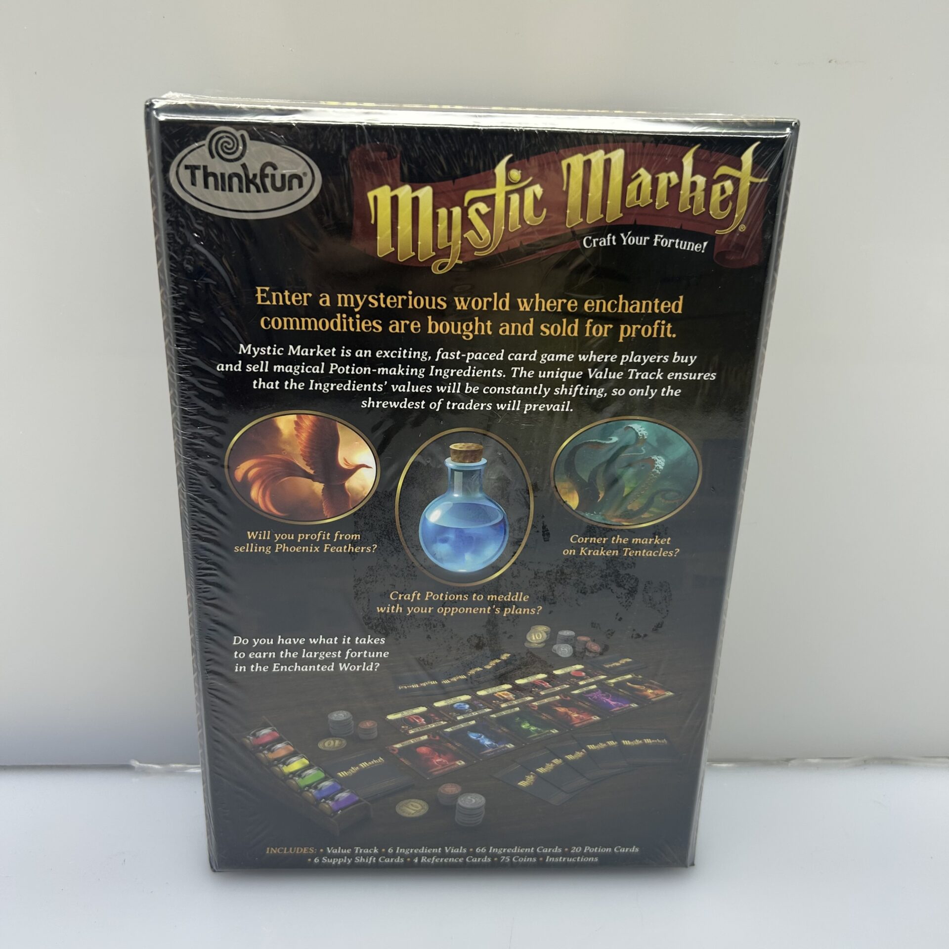 COMBO DEAL: Thinkfun Invasion of the Cow Snatchers, Mystic Market And Hacker (Condition: Brand New) - Image 4