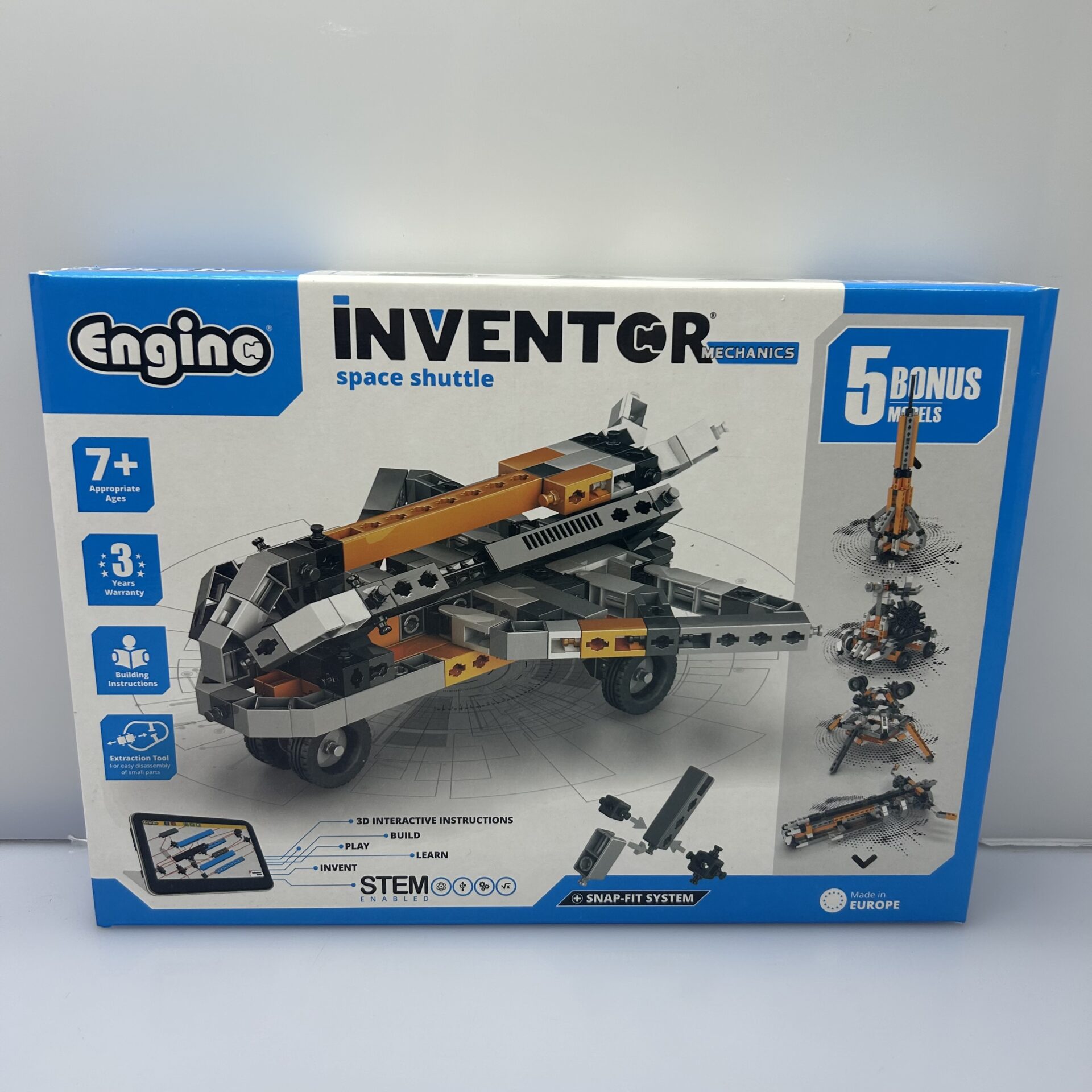COMBO DEAL: Engino Inventor Mechanics Space Shuttle And Learning About Sea Adventures Black (Condition: Brand New) - Image 5