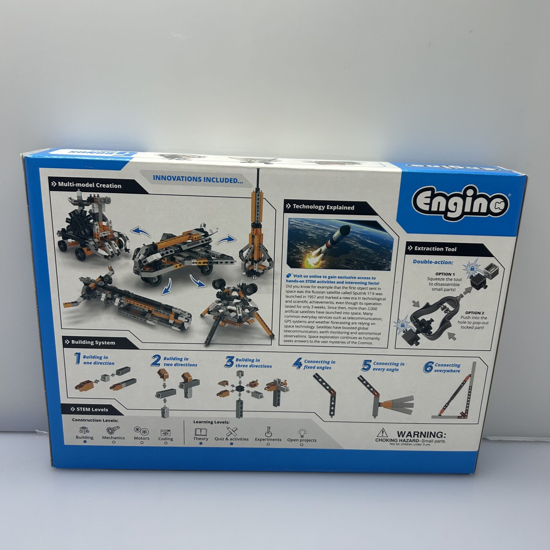 COMBO DEAL: Engino Inventor Mechanics Space Shuttle And Learning About Sea Adventures Black (Condition: Brand New) - Image 6