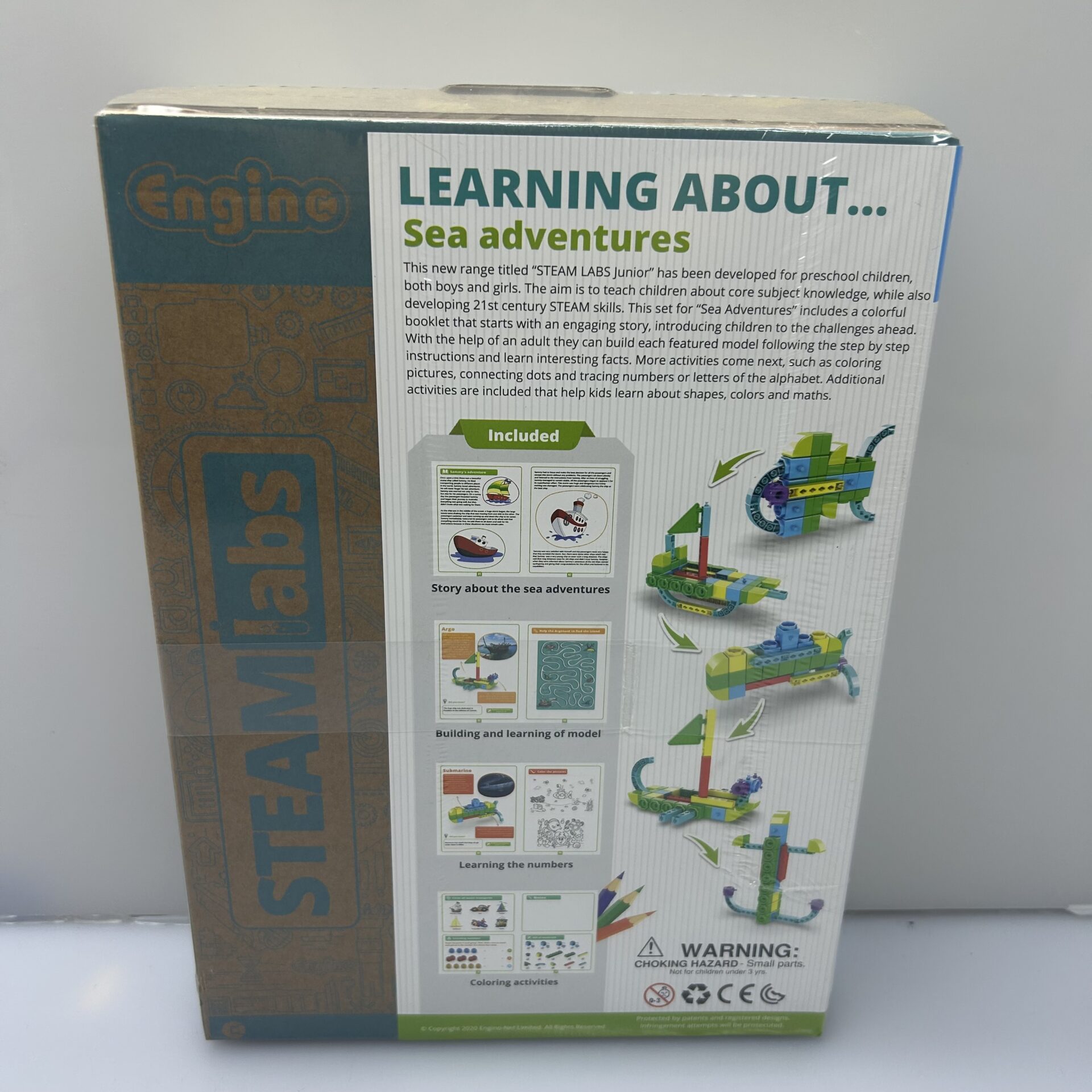 COMBO DEAL: Engino Inventor Mechanics Space Shuttle And Learning About Sea Adventures Black (Condition: Brand New) - Image 4