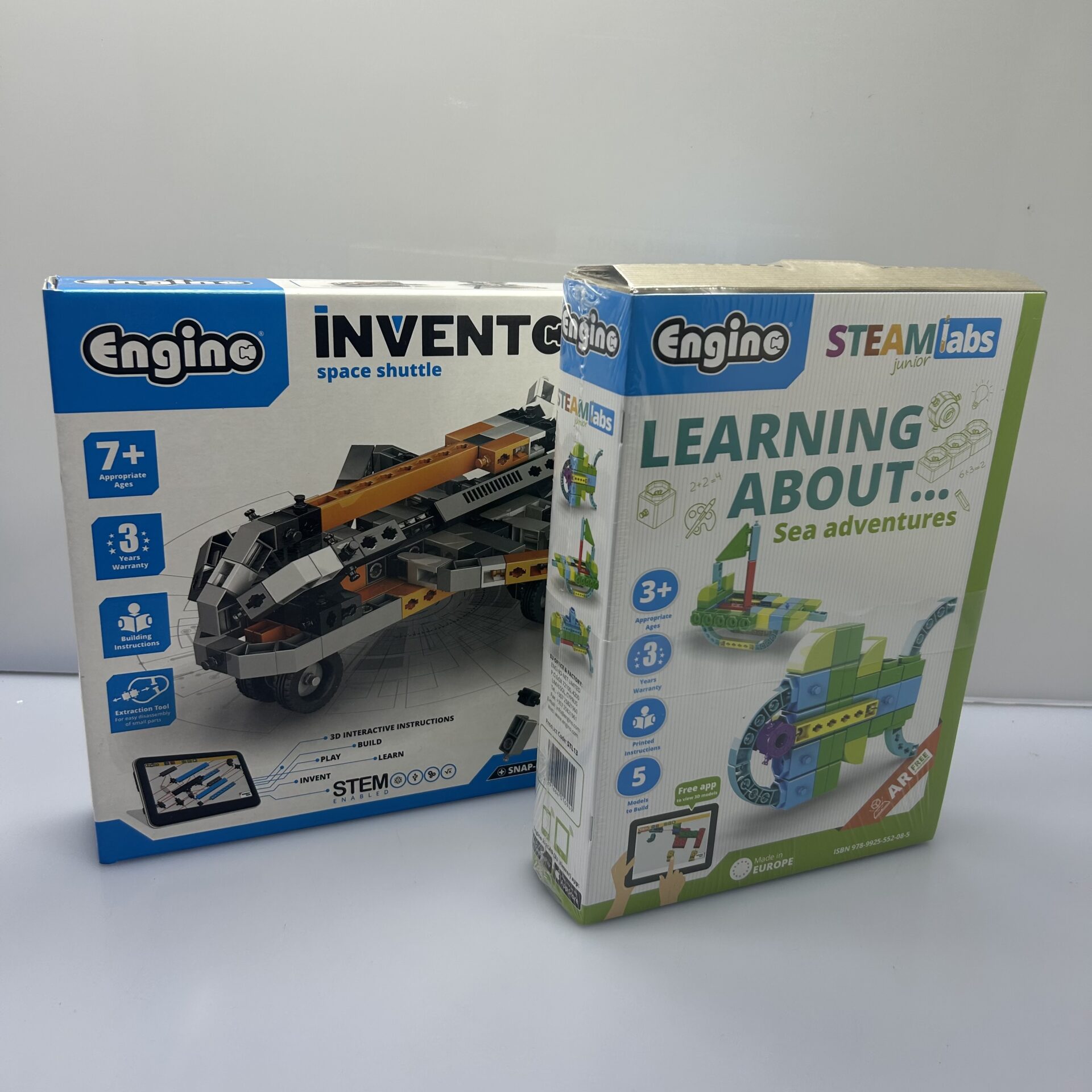 COMBO DEAL: Engino Inventor Mechanics Space Shuttle And Learning About Sea Adventures Black (Condition: Brand New) - Image 2