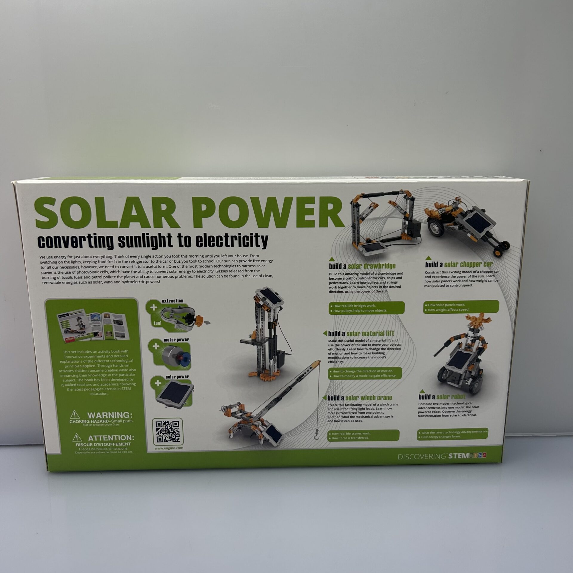 COMBO DEAL: Engino Inventor 16 in 1 Industrial Models + Solar Power Discovering STEM (Condition: Brand New) - Image 4