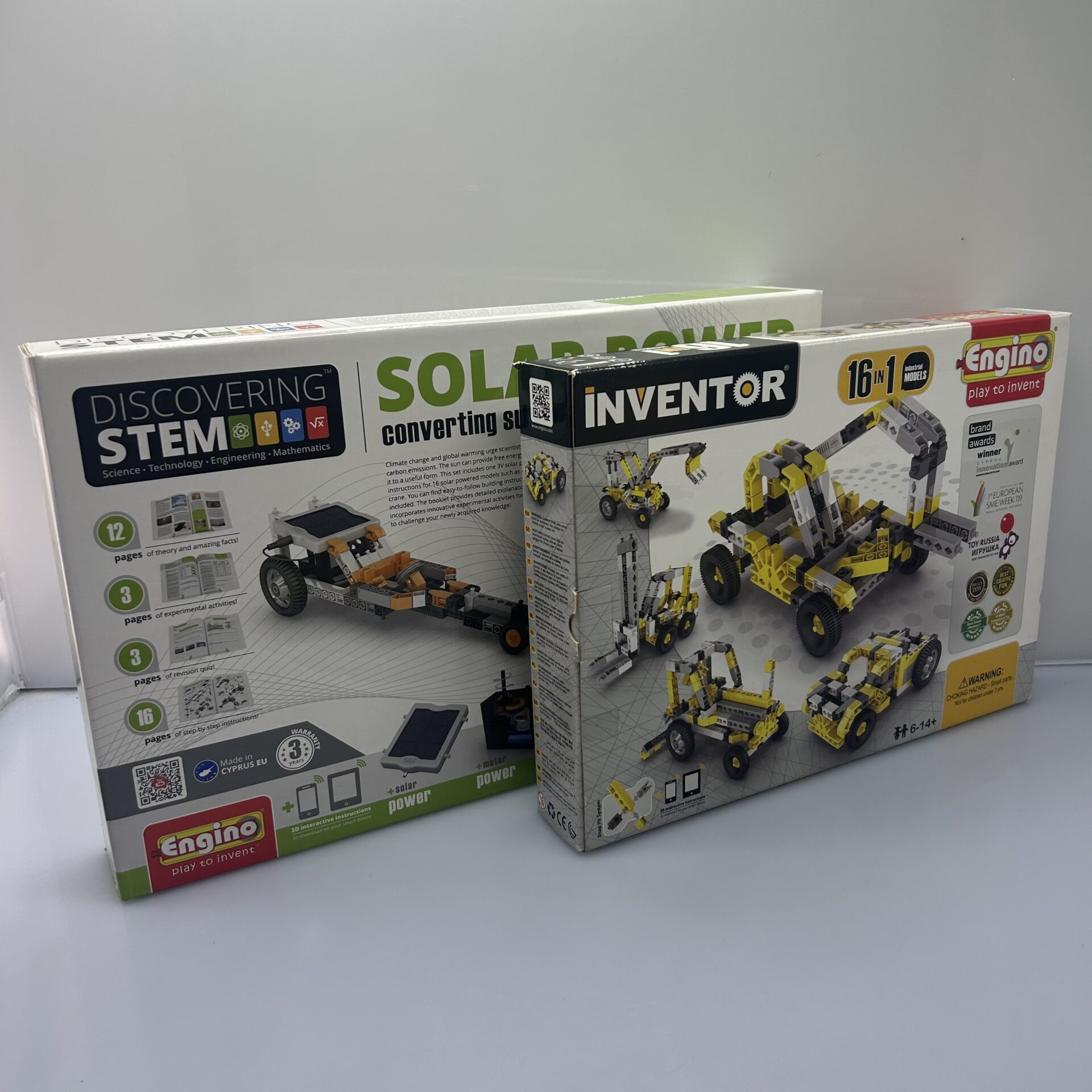 COMBO DEAL: Engino Inventor 16 in 1 Industrial Models + Solar Power Discovering STEM (Condition: Brand New) - Image 2