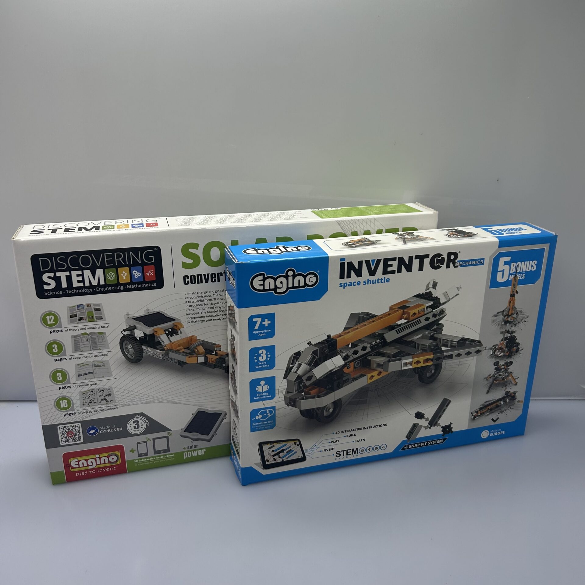 COMBO DEAL: Engino Inventor Mechanics Space Shuttle And Solar Power Discovering STEM (Condition: Brand New) - Image 2