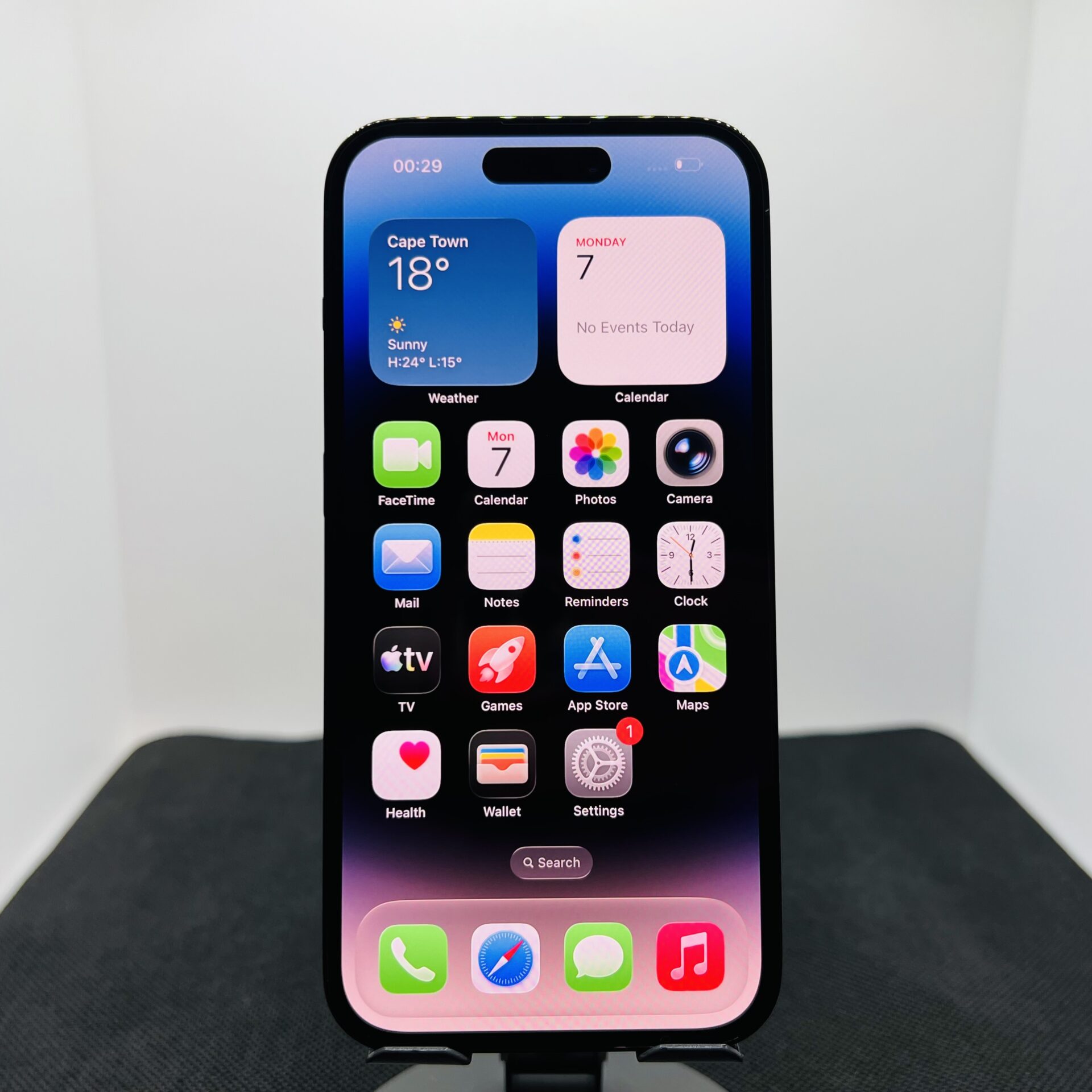 Apple iPhone 14 Pro 256GB Space Black (Condition: Good) - Image 2