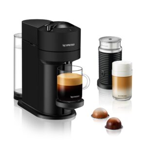 Nespresso Vertuo Next Black + Nespresso Aeroccino 3 milk frother (Condition: Good)